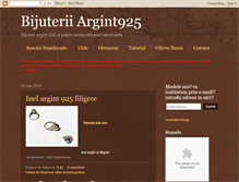 Tablet Screenshot of bijuterii-argint925.blogspot.com