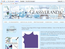 Tablet Screenshot of glassveranda.blogspot.com