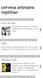 Mobile Screenshot of cervesareptilian.blogspot.com