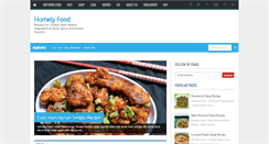 Desktop Screenshot of homely-food.blogspot.com