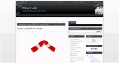 Desktop Screenshot of musicagris.blogspot.com