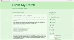 Desktop Screenshot of birdperch.blogspot.com