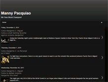 Tablet Screenshot of manny-pacquiao-fights-2011.blogspot.com