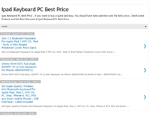 Tablet Screenshot of ipadkeyboardpc.blogspot.com