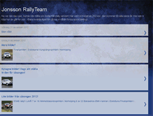 Tablet Screenshot of jonssonrallyteam.blogspot.com