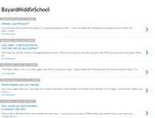 Tablet Screenshot of bayardmiddleschool.blogspot.com