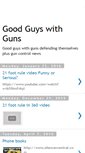 Mobile Screenshot of goodguyswithguns.blogspot.com