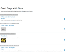 Tablet Screenshot of goodguyswithguns.blogspot.com