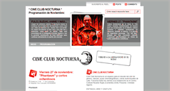 Desktop Screenshot of cineclubnocturna.blogspot.com