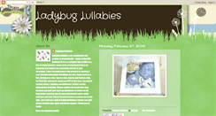 Desktop Screenshot of ladybug-lullabies.blogspot.com