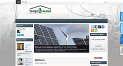 Desktop Screenshot of energyeconomy.blogspot.com