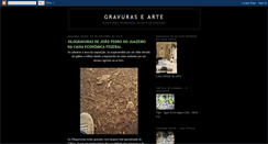 Desktop Screenshot of galeriadegravura.blogspot.com