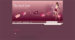 Desktop Screenshot of parealdeal.blogspot.com