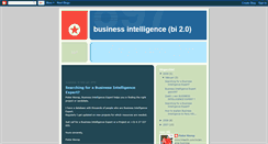 Desktop Screenshot of businessintelligence20.blogspot.com