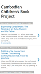 Mobile Screenshot of cambodiabookproject.blogspot.com