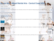 Tablet Screenshot of munenmusomartialarts.blogspot.com