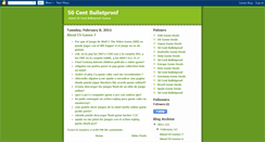 Desktop Screenshot of 50centbulletproofvideos.blogspot.com