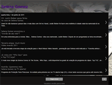 Tablet Screenshot of brasil-selena-gomez.blogspot.com