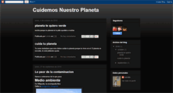 Desktop Screenshot of medioambiente270699.blogspot.com