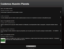 Tablet Screenshot of medioambiente270699.blogspot.com