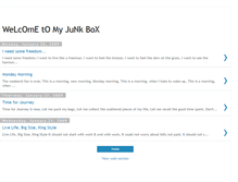Tablet Screenshot of my-junkbox.blogspot.com