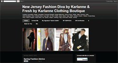 Desktop Screenshot of newjerseyfashiondiva.blogspot.com