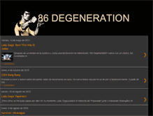 Tablet Screenshot of 86degeneration.blogspot.com
