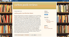 Desktop Screenshot of carltonpoolsreviews.blogspot.com