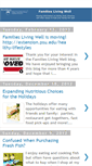 Mobile Screenshot of familieslivingwell.blogspot.com