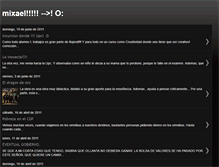 Tablet Screenshot of mixaelxd.blogspot.com