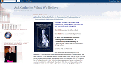 Desktop Screenshot of catholicseries.blogspot.com