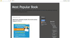 Desktop Screenshot of mostpopularbook.blogspot.com