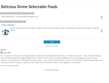 Tablet Screenshot of deliciousdivinedelectable.blogspot.com
