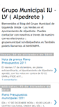 Mobile Screenshot of grupomunicipaliu-lv.blogspot.com