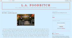 Desktop Screenshot of lafoodbitch.blogspot.com