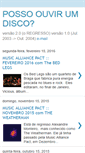 Mobile Screenshot of possoouvirumdisco.blogspot.com
