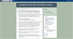 Desktop Screenshot of learnalice.blogspot.com