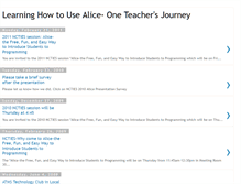 Tablet Screenshot of learnalice.blogspot.com