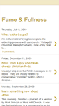 Mobile Screenshot of fameandfullness.blogspot.com