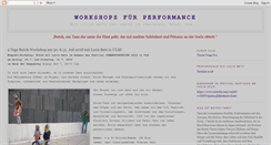 Desktop Screenshot of luciebetz-workshops.blogspot.com