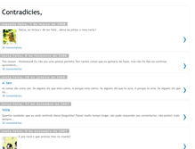 Tablet Screenshot of contradicies.blogspot.com