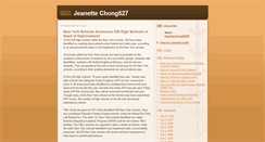 Desktop Screenshot of jeanettechong67125.blogspot.com