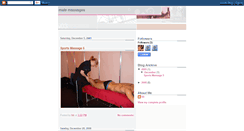 Desktop Screenshot of malemassages.blogspot.com