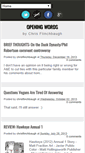 Mobile Screenshot of chrisflinchbaugh.blogspot.com