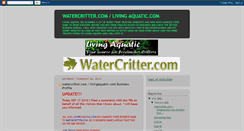 Desktop Screenshot of livingaquatic.blogspot.com