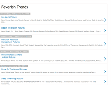 Tablet Screenshot of feverishtrends.blogspot.com