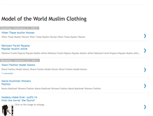 Tablet Screenshot of modeloftheworldmuslimclothing.blogspot.com