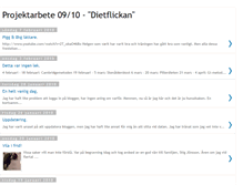 Tablet Screenshot of dietflickan.blogspot.com
