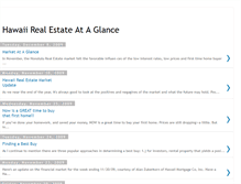 Tablet Screenshot of hawaiihomesataglance.blogspot.com
