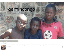 Tablet Screenshot of gertincongo.blogspot.com